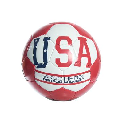 Skechers USA Size 5 Soccer Ball | Blue/Red | Rubber