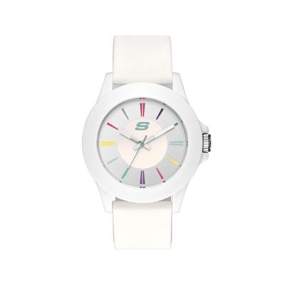 Skechers Women's Rosencrans Midsize Watch | White | Plastic