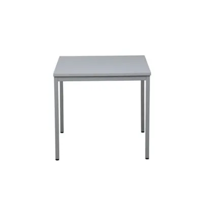 PROREGAL Bürotisch Wolf | Quadratisch | HxBxT 75x60x60 cm | Grau Image