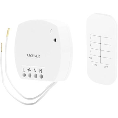 SH4-99560 fsk 433 MHz Funk-Schalter, Fernbedienung mit Dimmfunktion SH4-99560 - Smartwares Image