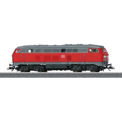 Diesellokomotive MÄRKLIN "Märklin Start up - BR 216 DB AG, Wechselstrom" Modelleisenbahn-Fahrzeuge rot Kinder Loks Wägen