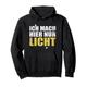 Beleuchter Ich mach hier nur Licht lustiges Lichttechniker Pullover Hoodie