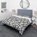 Designart 'Modern 3D Geometric Pattern' Modern Duvet Cover Set