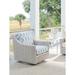 Tommy Bahama Outdoor Seabrook Swivel Glider Chair in Gray/Indigo | 38 H x 32.5 W x 37.5 D in | Wayfair 3430-11SG-40