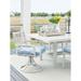 Tommy Bahama Outdoor Seabrook Rectangular Dining Table Metal in White | 29.25 H x 87.75 W x 44 D in | Wayfair 3430-877