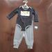 Nike Matching Sets | Baby Boy Nike Matching Outfit | Color: Black/Gray | Size: 18mb
