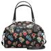 Coach Bags | Coach Prairie Satchel Daisy Floral Black Handbag Bag Leather 37159 New | Color: Black | Size: Os