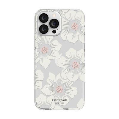 Kate Spade Cell Phones & Accessories | Like New!!Kate Spade Hollyhock Floral Iphone 13 Promax Case | Color: Tan | Size: Os