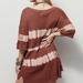 Free People Dresses | Free People Brown Tie Dye Thermal Dress Xs | Color: Brown | Size: Xs