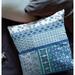 Bungalow Rose Patchwork Throw Pillow Polyester/Polyfill in Blue/White | 26 H x 26 W x 5 D in | Wayfair 23804476F7964EE9822D51C57C9B66B3