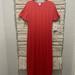 Lularoe Dresses | Lularoe Maria Maxi Dress Nwt | Color: Red | Size: S