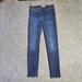Madewell Jeans | Madewell 9" High Rise Skinny 25 (Meas 25x27.5, 9" Rise) Dark Wash Jeans A14 | Color: Blue | Size: 25