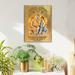 Fleur De Lis Living Icon Old Testament Trinity - Painting on Wood in Brown | 24 H x 18 W x 1 D in | Wayfair B5D2ED66E1AD4055B03AA636E582EF2A
