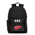 MOJO Black Detroit Red Wings Personalized Campus Laptop Backpack