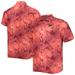 Men's Tommy Bahama Cardinal Arizona Cardinals Big & Tall Coast Luminescent Fronds Camp IslandZone Button-Up Shirt