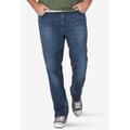 Men's Big & Tall Lee Extreme Motion Straight Tapered Fit Jeans Jeans by Lee in Blue (Size 56 30)