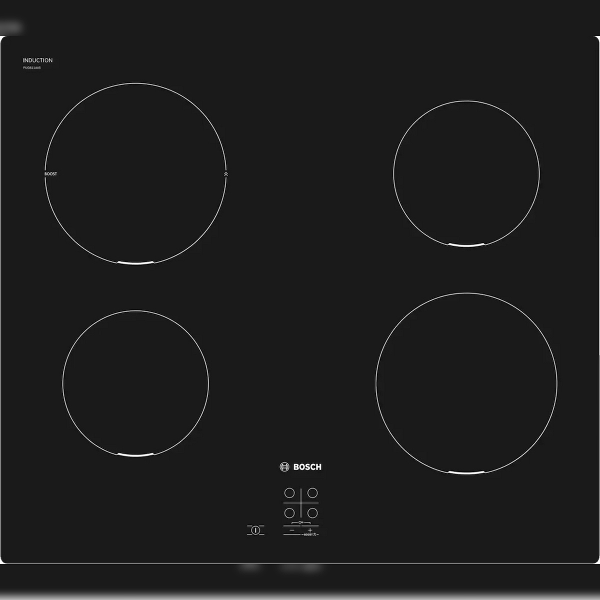 Bosch PUG611AA54E Ceranfeld 60cm SCHOTT CERAN® Kochfeld Rahmenlos Image
