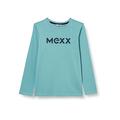 Mexx Boy's Logo Long Sleeve T-Shirt, Dark Mint, 134-140