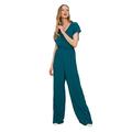 TRENDYOL Damen Gipe Detailed Jumpsuit. Overall, Petrol, 34 EU