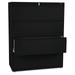 HON Brigade 800 Series Four-Drawer Lateral File - Black