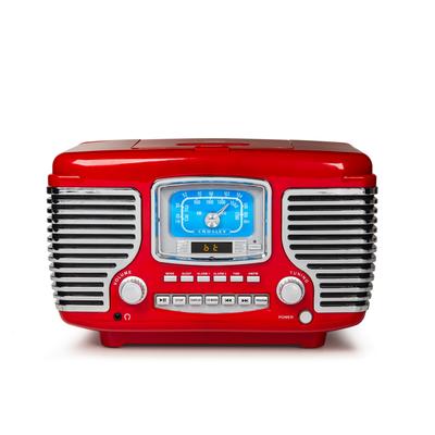 Corsair Alarm Clock Radio In Red