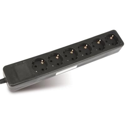As Schwabe 11712 Steckdosenleiste Schwarz ohne Stecker 1 St. Image