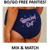 Torrid Intimates & Sleepwear | Bogo Free - Nwt Torrid Sexy Brief Panty "Spaced Out" Celestial Moon Plus Size | Color: Blue/Purple | Size: 4x