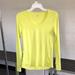 Athleta Tops | Athleta Chi Long Sleeve Yellow Fitness Top - S | Color: Yellow | Size: S