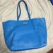 Kate Spade Bags | Kate Spade Saturday Blue Zig Zag Tote Bag | Color: Blue | Size: Os