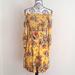 Anthropologie Dresses | Farm Rio Anthropologie Smocked Dress Yellow Mini Off The Shoulder. | Color: Yellow | Size: S