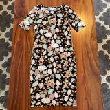 Lularoe Dresses | Lularoe Floral Julia Dress Xs Nwot | Color: Blue/Purple | Size: Xs