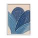 Stupell Industries Casual Abstract Botanical Petals Glam Detail Giclee Texturized Art Set By Judson Lee Canvas in Blue | Wayfair am-961_wfr_16x20