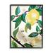 Stupell Industries Vivid Yellow Lemon Citrus Canvas in Green/Yellow | 14 H x 11 W x 1.5 D in | Wayfair an-511_fr_11x14