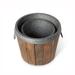 Gracie Oaks Michia 2-Piece Pot Planter Set Wood in Brown | 10.25 H x 11.25 W x 11.25 D in | Wayfair FEAF6B025EDE49A4A1A3A0D4E32B0668