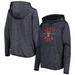 Women's Under Armour Heathered Black Texas Tech Red Raiders Fleece Pullover Hoodie