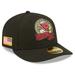 Men's New Era Black Arizona Cardinals 2022 Salute To Service Low Profile 59FIFTY Fitted Hat