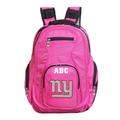 MOJO Pink New York Giants Personalized Premium Laptop Backpack