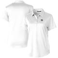 Women's Cutter & Buck White New York Giants Americana Prospect Textured Stretch Polo