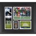 Jamal Adams Seattle Seahawks Framed 15" x 17" Player Collage with a Piece of Game-Used Ball