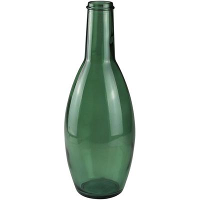 Bodenvase AM DESIGN, grün, B:16,00cm H:45,00cm T:16,00cm, Glas, Vasen, mundgelasen, Höhe 45 cm Image