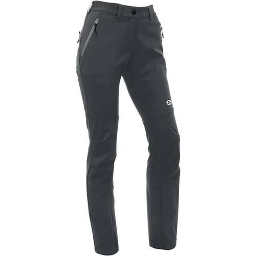 MAUL Damen Hose Gran Paradiso-Hybrid Softshell, Größe 38 in Schwarz