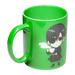 Surreal Entertainment Black Butler Collectibles | Green Coffee Mug w/ Black Logo Ceramic in Black/Brown/Green | 4.9 H x 5 W in | Wayfair