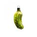 The Holiday Aisle® Large Pickle Hanging Figurine Ornament Glass in Green | 3 H x 1 W x 1 D in | Wayfair A59B9CC697FF460D852E5C3806909EA4