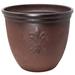 Ophelia & Co. Mucha Resin Nursery Pot Resin/Plastic in Brown | 15 H x 15 W x 15 D in | Wayfair 6509C3F537644A52AA6858077B9CE97F