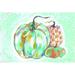 August Grove® Pumpkins In Blue by Jessica Mingo - Wrapped Canvas Painting Canvas | 8 H x 12 W x 1.25 D in | Wayfair