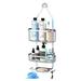 Rebrilliant Hirza Suction Shower Caddy Metal in Gray | 11 W x 3.9 D in | Wayfair F52A624A12D94B3C9D1FFD6B2A148230