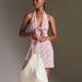 Anthropologie Dresses | Anthropologie Maeve Halter Slim Mini Dress | Color: Blue/Pink | Size: M