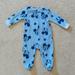 Disney One Pieces | Disney Baby Mickey Mouse Fleece Footie | Color: Blue | Size: 3-6mb