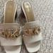 Michael Kors Shoes | Beautiful Original Michael Kors Shoes | Color: Gold/White | Size: 7.5