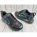 Nike Shoes | Nike Air Max 720 Women's Shoes Black-Metallic Silver Size 8 | Color: Black/Green | Size: 8